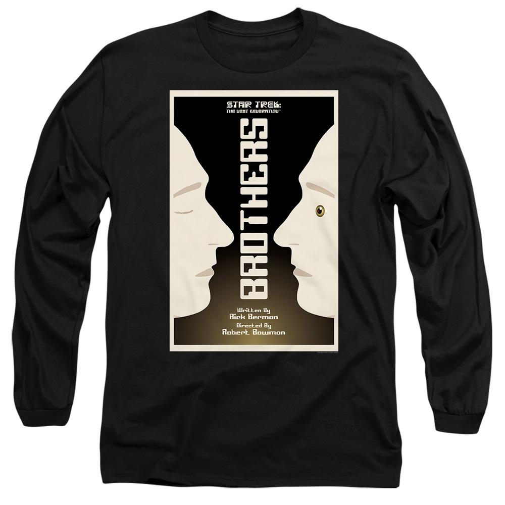 Black - Side - Star Trek Unisex Adult The Next Generation Season 4 Episode 3 T-Shirt