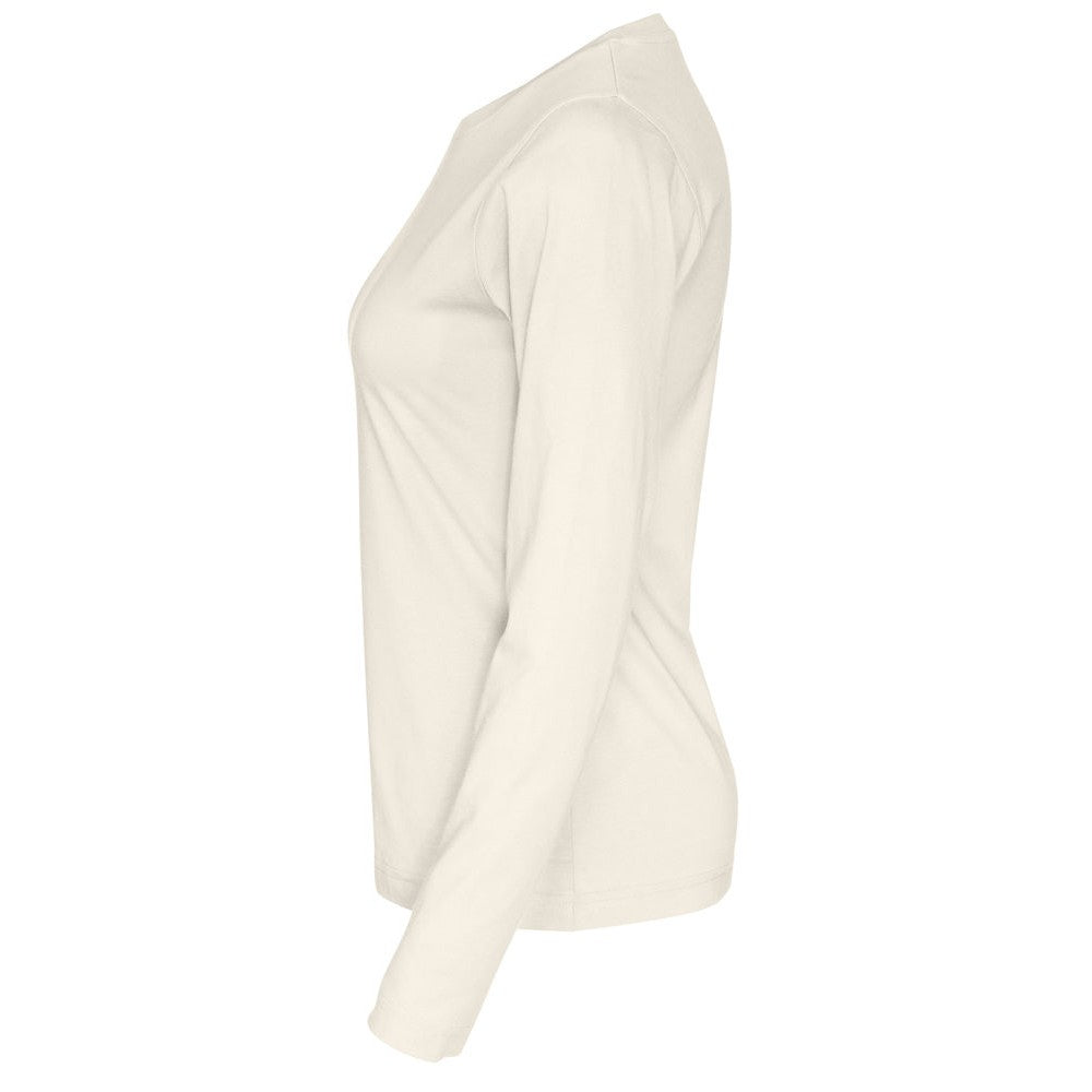 Off White - Lifestyle - Cottover Womens-Ladies Long-Sleeved T-Shirt