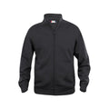 Black - Front - Clique Mens Full Zip Jacket
