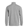 Grey Melange - Back - Clique Mens Full Zip Jacket