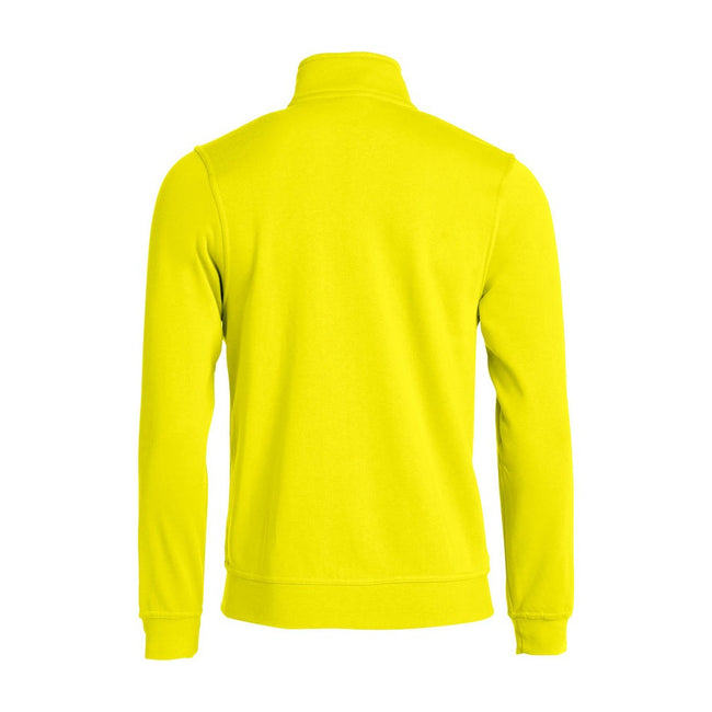 Visibility Yellow - Back - Clique Mens Full Zip Jacket