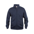 Dark Navy - Front - Clique Mens Full Zip Jacket