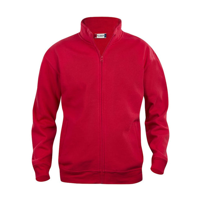 Red - Front - Clique Mens Full Zip Jacket