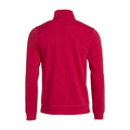 Red - Back - Clique Mens Full Zip Jacket