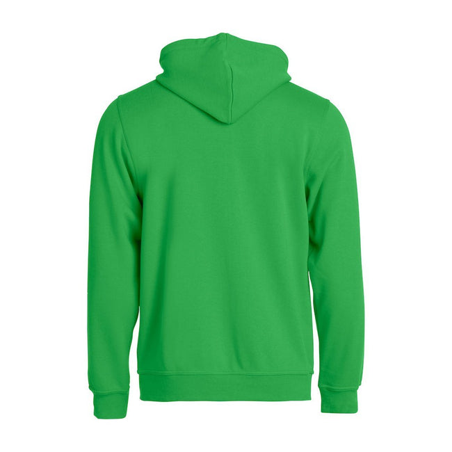 Apple Green - Back - Clique Mens Basic Full Zip Hoodie