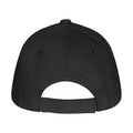 Black - Back - Clique Unisex Adult Classic Baseball Cap