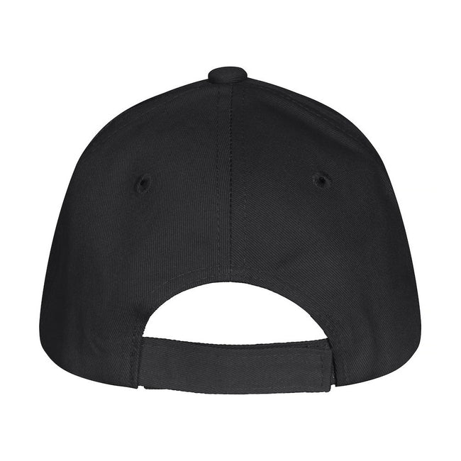 Black - Back - Clique Unisex Adult Classic Baseball Cap