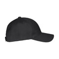 Black - Side - Clique Unisex Adult Classic Baseball Cap