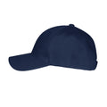 Dark Navy - Side - Clique Unisex Adult Classic Baseball Cap