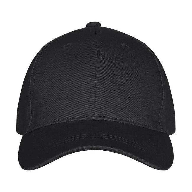 Black - Front - Clique Unisex Adult Classic Baseball Cap