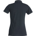 Anthracite Melange - Back - Clique Womens-Ladies Premium Stretch Polo Shirt