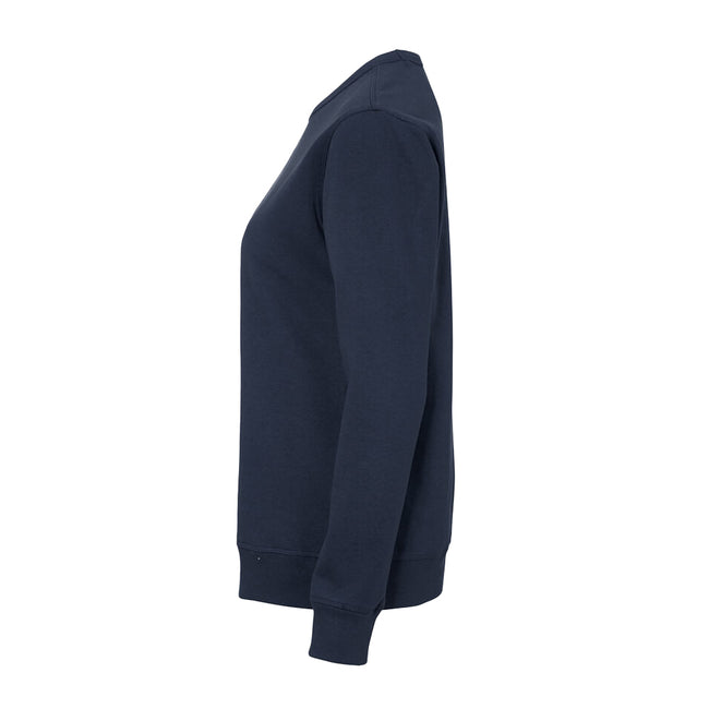 Navy - Lifestyle - Cottover Womens-Ladies Crew Neck Sweatshirt