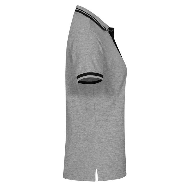 Grey Melange - Lifestyle - Clique Womens-Ladies Astoria Polo Shirt