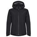 Black - Front - Clique Womens-Ladies Classic Soft Shell Jacket