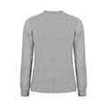 Grey Melange - Back - Clique Womens-Ladies Miami Pro Round Neck Sweatshirt
