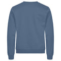 Steel Blue - Back - Clique Unisex Adult Miami Round Neck Sweatshirt