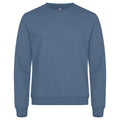 Steel Blue - Front - Clique Unisex Adult Miami Round Neck Sweatshirt