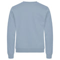 Soft Blue - Back - Clique Unisex Adult Miami Round Neck Sweatshirt