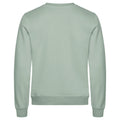 Sage Green - Back - Clique Unisex Adult Miami Round Neck Sweatshirt