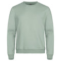 Sage Green - Front - Clique Unisex Adult Miami Round Neck Sweatshirt