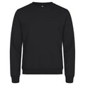 Black - Front - Clique Unisex Adult Miami Round Neck Sweatshirt