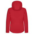 Red - Back - Clique Womens-Ladies Classic Soft Shell Jacket