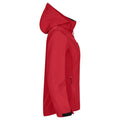 Red - Side - Clique Womens-Ladies Classic Soft Shell Jacket