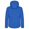 Royal Blue - Back - Clique Womens-Ladies Classic Soft Shell Jacket