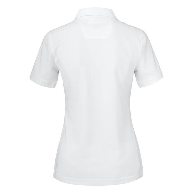 White - Back - Cutter & Buck Womens-Ladies Advantage Polo Shirt