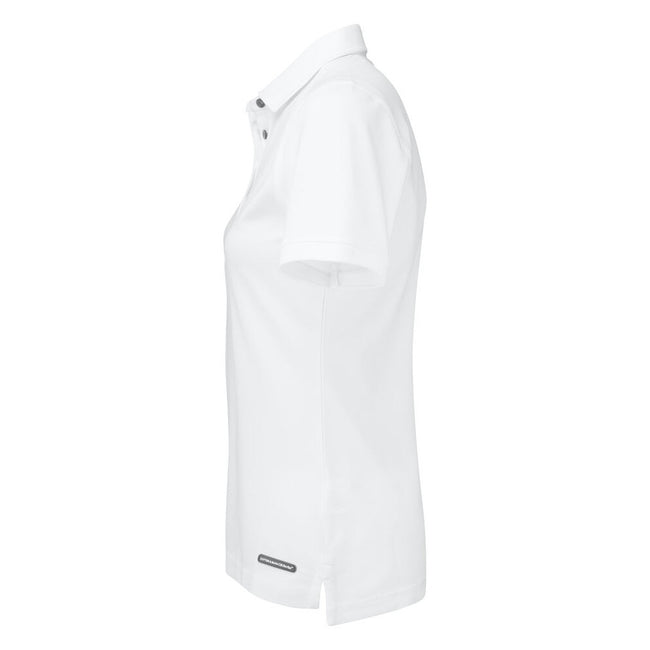 White - Lifestyle - Cutter & Buck Womens-Ladies Advantage Polo Shirt