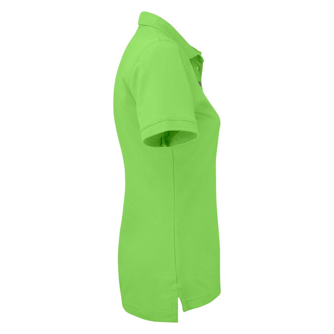 Apple Green - Side - Cutter & Buck Womens-Ladies Advantage Polo Shirt