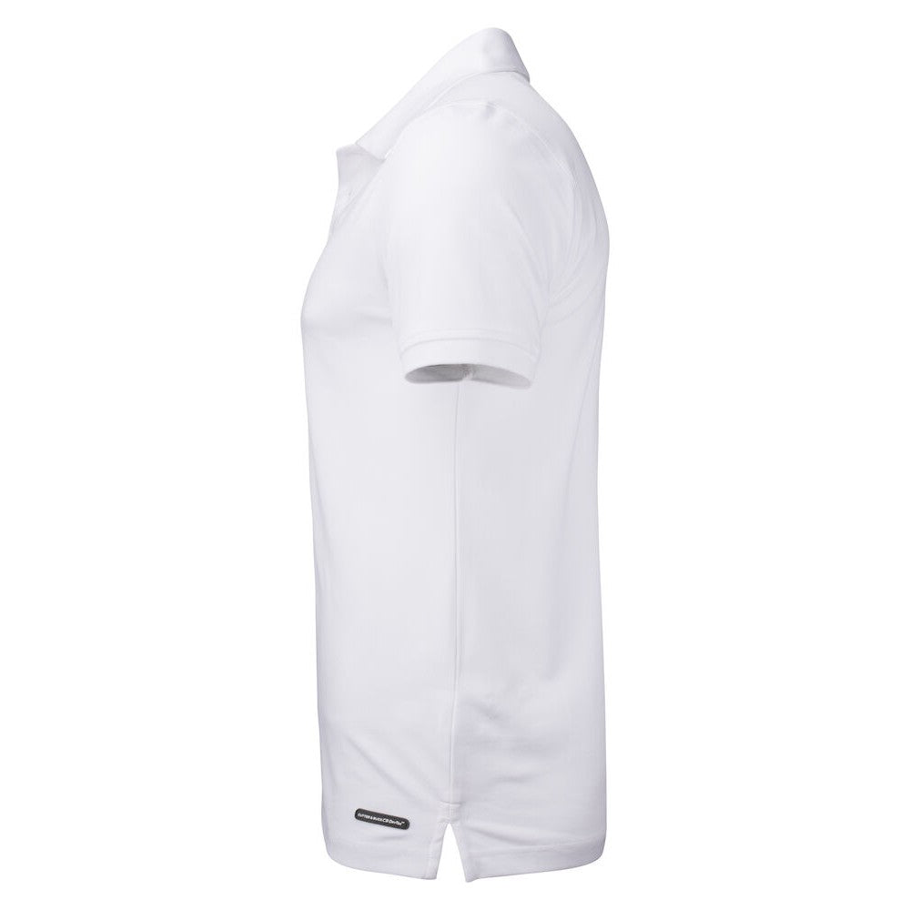 White - Lifestyle - Cutter & Buck Mens Advantage Polo Shirt