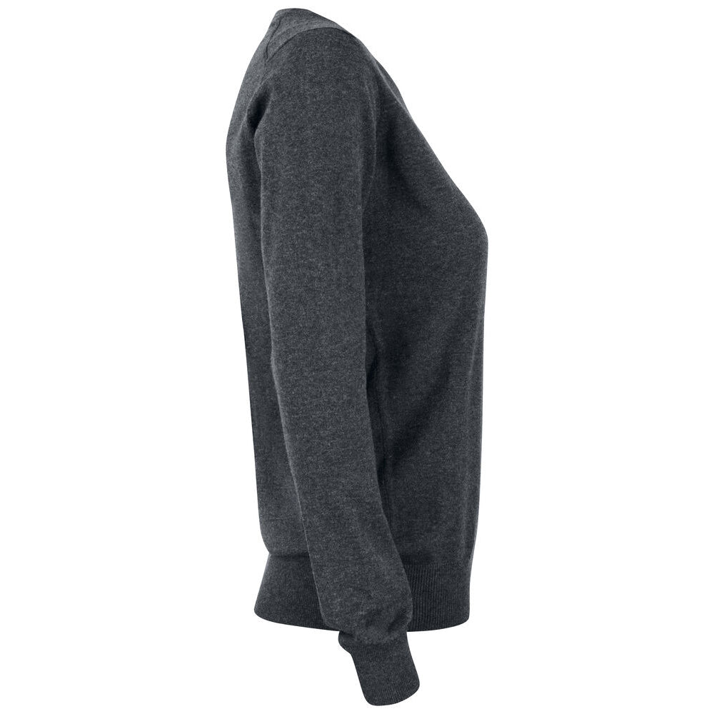 Anthracite Melange - Lifestyle - Cutter & Buck Womens-Ladies Oakville Crew Neck Sweatshirt