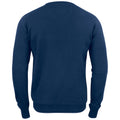Dark Navy - Back - Cutter & Buck Mens Oakville V Neck Sweatshirt