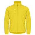Lemon - Front - Clique Mens Classic Soft Shell Jacket