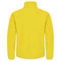 Lemon - Back - Clique Mens Classic Soft Shell Jacket