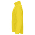 Lemon - Side - Clique Mens Classic Soft Shell Jacket