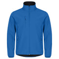 Royal Blue - Front - Clique Mens Classic Soft Shell Jacket