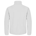 White - Back - Clique Mens Classic Soft Shell Jacket