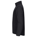 Black - Side - Clique Mens Classic Soft Shell Jacket