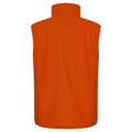 Blood Orange - Back - Clique Mens Classic Soft Shell Jacket