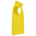 Yellow - Side - Clique Mens Classic Soft Shell Jacket