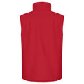 Red - Back - Clique Mens Classic Soft Shell Jacket
