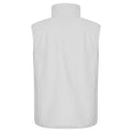 White - Back - Clique Mens Classic Soft Shell Jacket