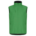 Apple Green - Front - Clique Mens Classic Soft Shell Jacket
