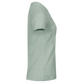 Sage Green - Side - Clique Womens-Ladies Basic T-Shirt
