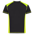 Visibility Yellow - Back - Clique Mens Ambition Visibility T-Shirt