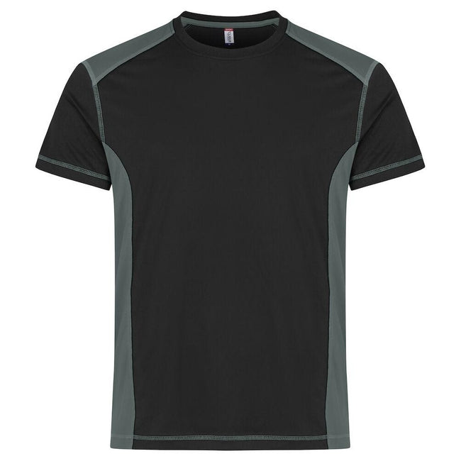 Pistol - Front - Clique Mens Ambition Visibility T-Shirt