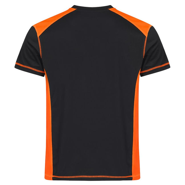 Visibility Orange - Back - Clique Mens Ambition Visibility T-Shirt