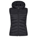 Black - Front - Clique Womens-Ladies Idaho Body Warmer